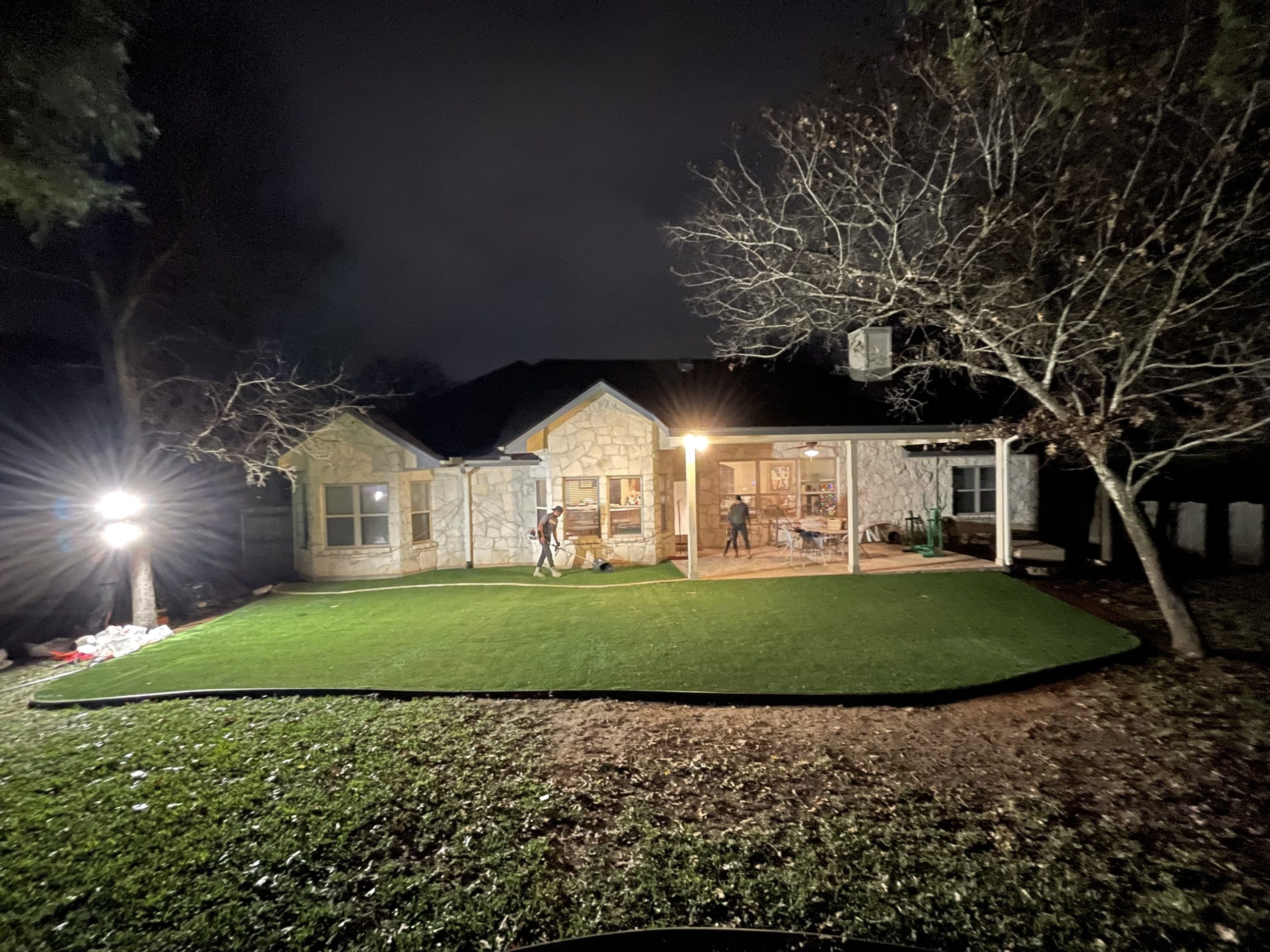 artificial grass installation | Tex-turf